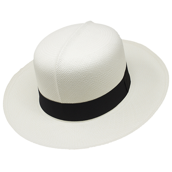 Panama Hat - Colonial for Women (Grade 3-4) - White2 Panama Hat - Colonial for Women (Grade 3-4) - White